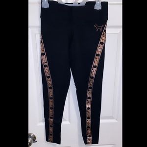 VS PINK YOGA LEGGINGS